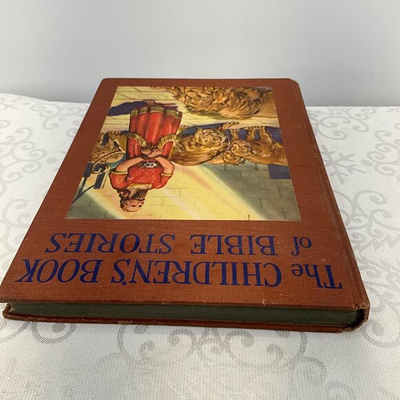 Vintage The Childrens Book Of Bible Stories Hardcover - Picture 7 of 9
